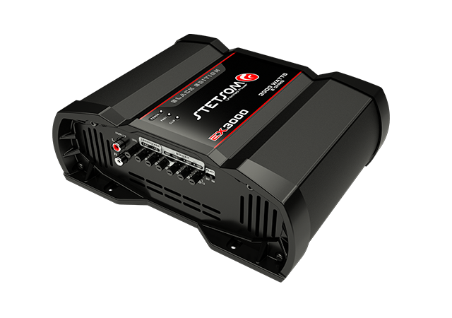Stetsom Ex 3000 Black Edition 2 Ohm 3700 W Car Audio Verstärker Vollbereich 