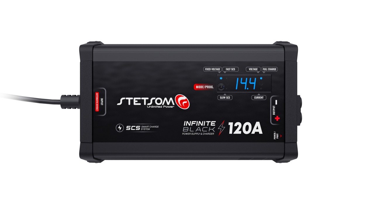 ALIMENTATION STETSOM INFINITE 200A / Chargeur De Batterie / Audio De Voiture Noire Stetsom Infinite 224771697348